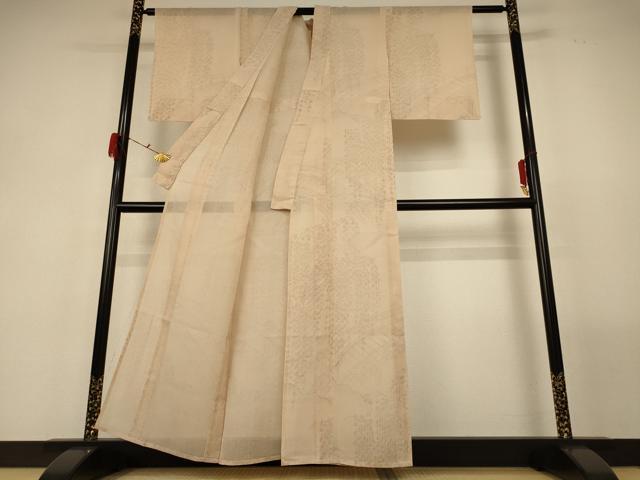 平和屋着物＊夏物 訪問着 紗 渡橋風景文 正絹 逸品 AABF9418jd