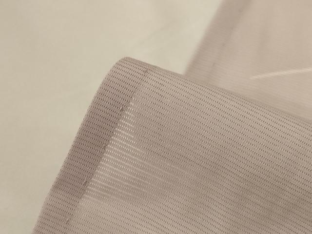 平和屋着物＊夏物 訪問着 絽 雪輪花蝶文 銀彩 正絹 逸品 AABF9419jd