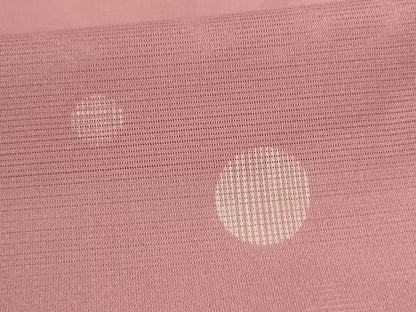 平和屋着物＊夏物 小紋 絽 丸文 洗える着物 AABF9425jd