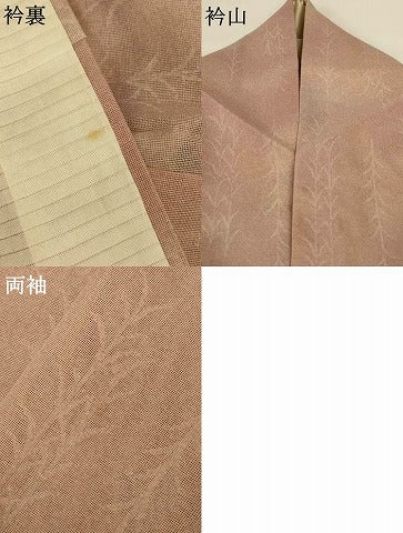 平和屋着物＊夏物 訪問着 紗 芝文 暈し染め 正絹 逸品 AABF9426jd
