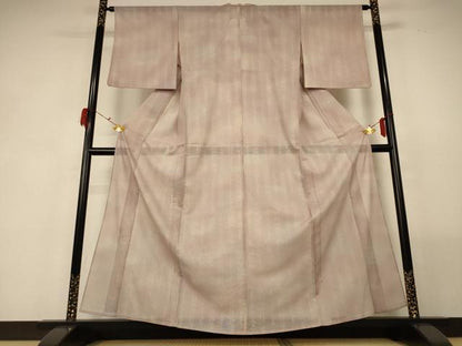 平和屋着物＊夏物 訪問着 紗 芝文 暈し染め 正絹 逸品 AABF9426jd