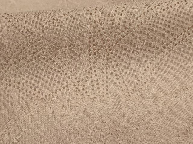 平和屋着物＊夏物 訪問着 紗 芝文 暈し染め 正絹 逸品 AABF9426jd