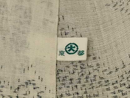 平和屋着物＊夏物 上布 舞蝶文 大丸扱い 麻 逸品 AABF9438jd