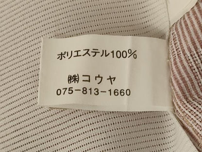 平和屋着物＊夏物 小紋 紗 市松文様 洗える着物 AABF9446jd