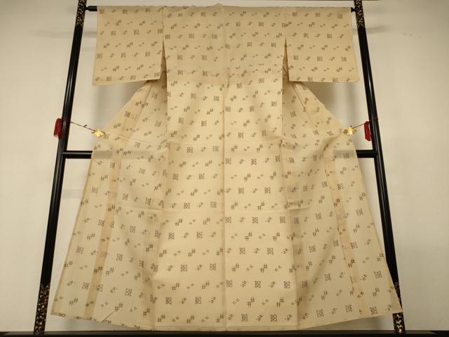 平和屋着物＊夏物 本場琉球絣 夏琉球 正絹 逸品 AABF9448jd