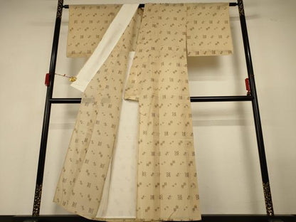 平和屋着物＊夏物 本場琉球絣 夏琉球 正絹 逸品 AABF9448jd