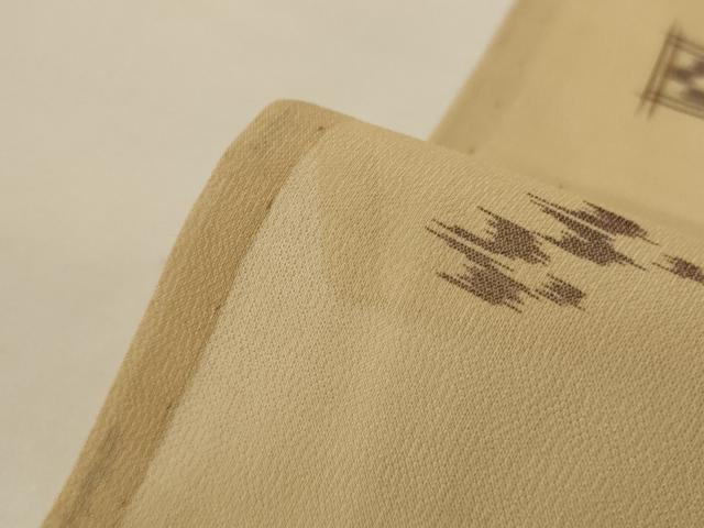 平和屋着物＊夏物 本場琉球絣 夏琉球 正絹 逸品 AABF9448jd
