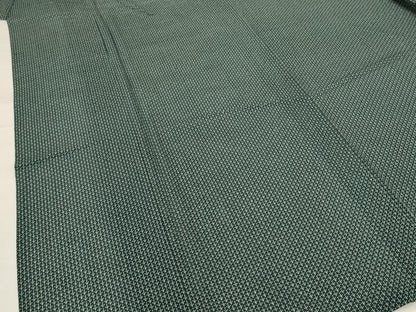 平和屋着物＊夏物 小紋 絽 絣柄 洗える着物 AABF9451jd