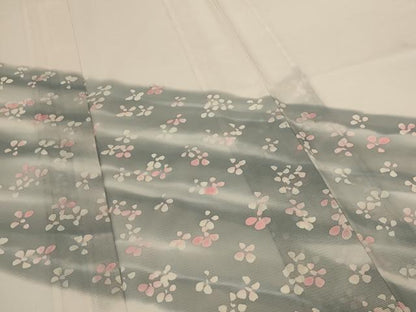 平和屋着物＊夏物 訪問着 絽 舞花文 洗える着物 AABF9463jd