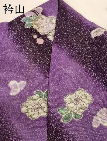 平和屋着物＊夏物　小紋　絽　辻が花文　洗える着物　AABF9470jd