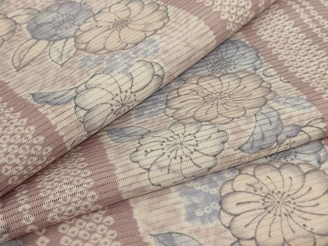 平和屋着物＊夏物 小紋 絽 辻が花 洗える着物 AABF9471jd