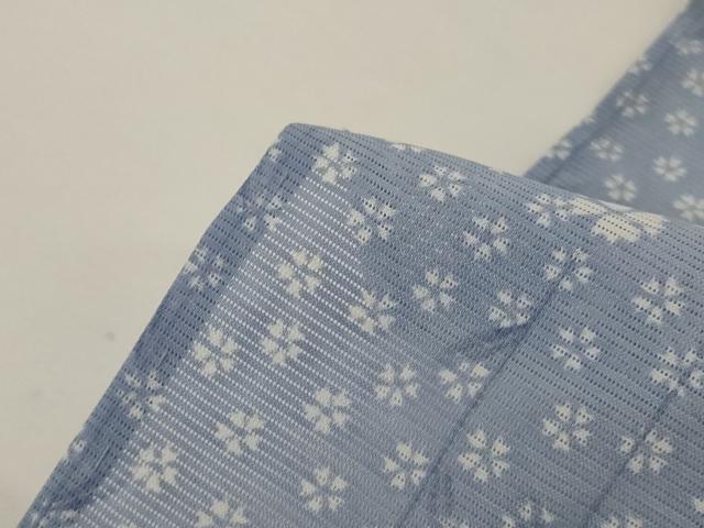 平和屋着物＊夏物 小紋 絽 花尽くし 洗える着物 AABF9514jd