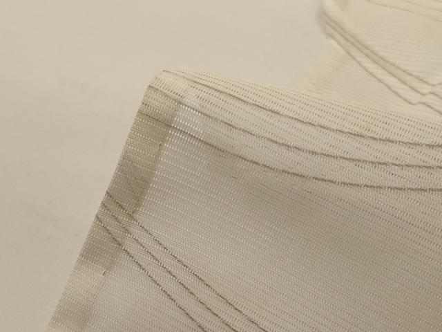 平和屋着物＊夏物 小紋 絽 芝文 正絹 逸品 AABF9517jd