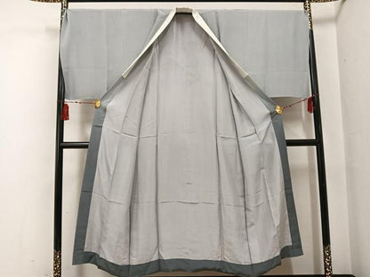 平和屋着物●男性　長襦袢　袷　虎　正絹　逸品　AABF9523ph