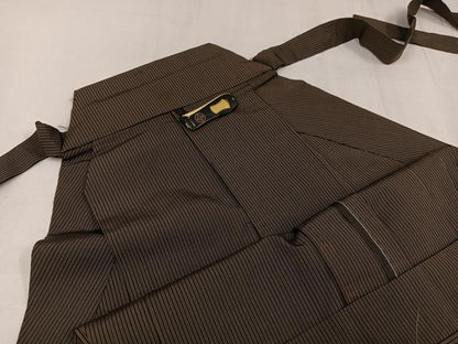 平和屋着物●男性　馬乗り袴　縞　正絹　逸品　AABF9534ph