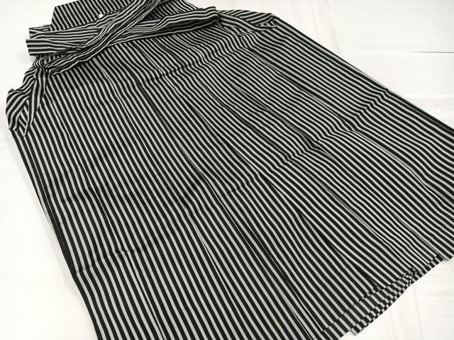 平和屋着物●男性　馬乗り袴　縞　洗える着物　AABF9540ph