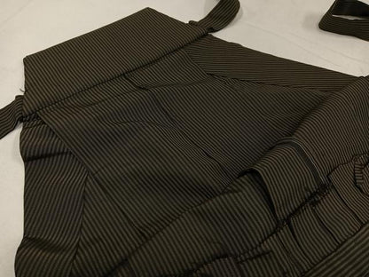 平和屋着物●男性 馬乗り袴 縞 正絹 逸品 AABF9541ph