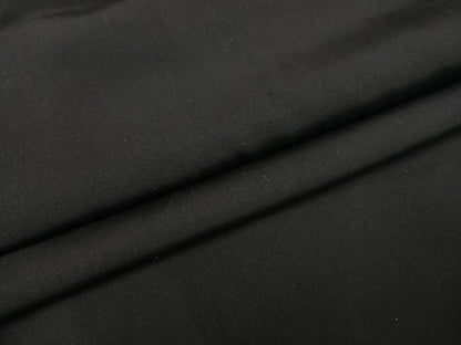 平和屋着物●男性　黒紋付・羽織セット　正絹　逸品　AABF9548ph