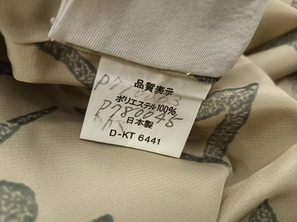 平和屋着物●長襦袢　無双仕立て　幾何学文　洗える着物　未使用　AABF9557ph