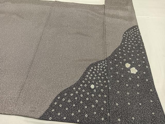 平和屋着物●訪問着　絞り　梅　金彩　正絹　逸品　AABF9565ph