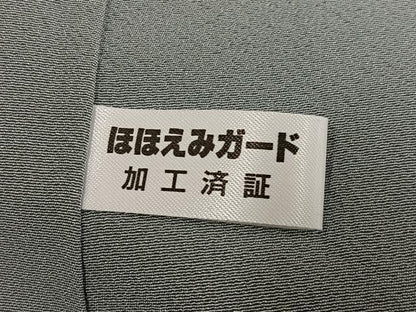 平和屋着物●上質な色無地　蕎麦切色　正絹　逸品　AABF9577ph