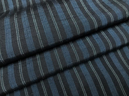 平和屋着物●上質な紬　間道　ロング丈　正絹　逸品　未使用　AABF9580ph