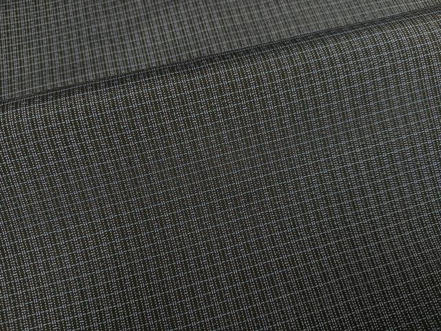 平和屋着物●男性 本場大島紬 アンサンブル 格子 正絹 逸品 未使用 AABF9591ph