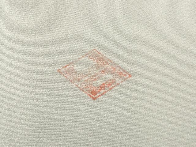 平和屋着物●訪問着　作家物　草花文　暈し染め　金彩　正絹　逸品　AABF9604ck