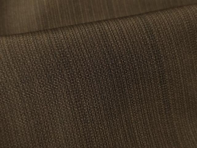 平和屋着物●男性　馬乗り袴　色無地　赤墨色　正絹　逸品　AABF9621ck