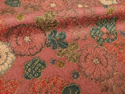 平和屋着物●訪問着 辻が花 舞花文 正絹 逸品 未使用 AABF9652ck