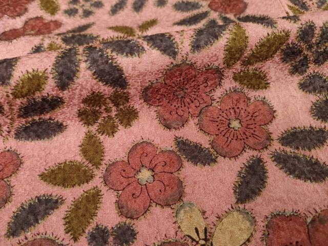 平和屋着物●訪問着 辻が花 舞花文 正絹 逸品 未使用 AABF9652ck