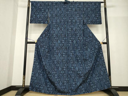平和屋着物●上質な紬 松竹 正絹 逸品 AABF9653ck