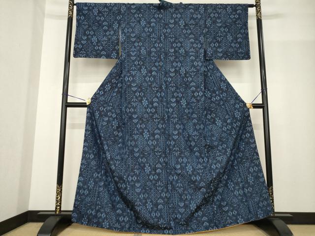平和屋着物●上質な紬 松竹 正絹 逸品 AABF9653ck