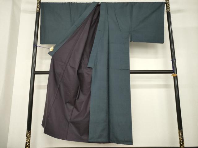 平和屋着物●男性　本場大島紬　アンサンブル　100亀甲　総詰め　キングサイズ　正絹　逸品　AABF9670ck