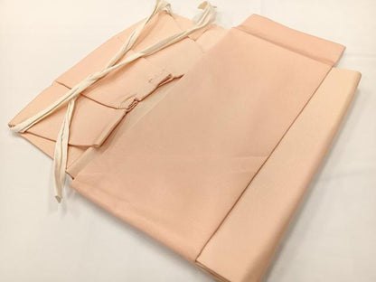 平和屋着物◎塩瀬 つけ帯 草花文 正絹 逸品 AABF9781uk