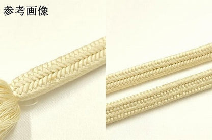 平和屋着物●極上　有職組紐道明　帯締め　冠組　蒸栗色　宮内庁御用　国立博物館御用　東京芸術大学御用 　逸品　AABF9802ay
