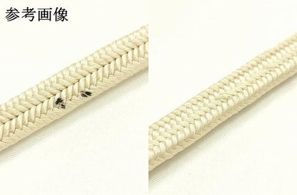 平和屋着物●極上　有職組紐道明　帯締め　冠組　練色　宮内庁御用　国立博物館御用　東京芸術大学御用 　逸品　AABF9804ay