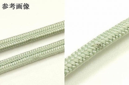 平和屋着物●極上 有職組紐道明 帯締め 冠組 柳鼠色 宮内庁御用 国立博物館御用 東京芸術大学御用 逸品 AABF9806ay