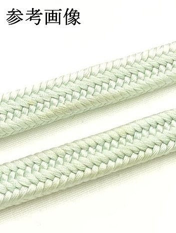 平和屋着物●極上　有職組紐道明　帯締め　冠組　藍白色　宮内庁御用　国立博物館御用　東京芸術大学御用 　逸品　AABF9810ay