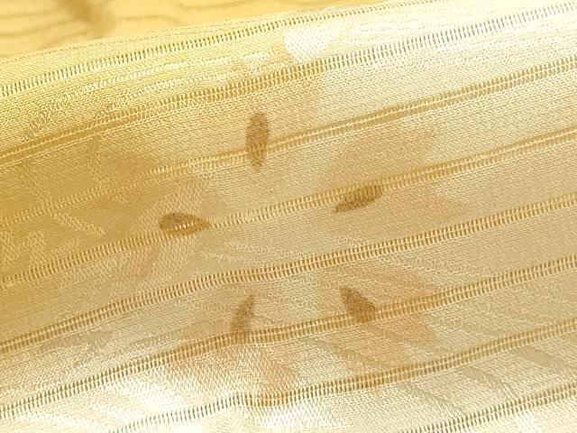 平和屋着物＊夏物　和装小物　帯締め・帯揚げセット　平組　流水花文　暈し染め　正絹　逸品　未使用　AABF9879ay