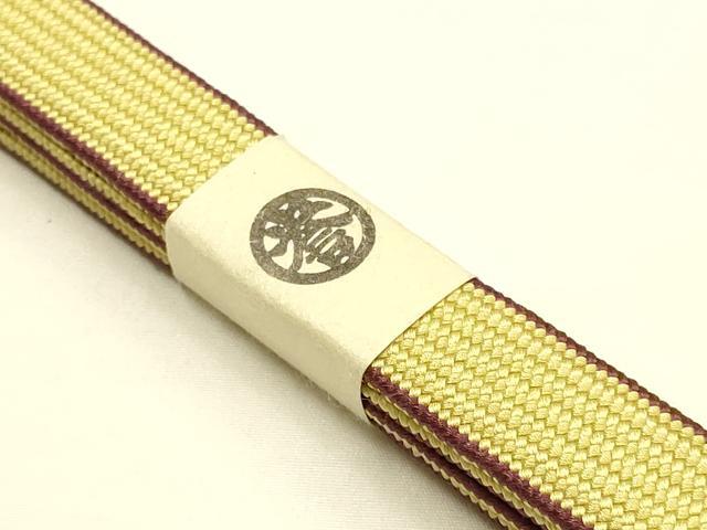 平和屋着物●創業280年 誉田屋源兵衛　和装小物　帯締め　高麗組　箱付き　逸品　未使用　AABF9911ay