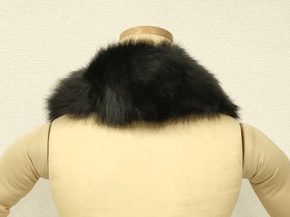 平和屋着物▼和装小物 SAGAFOX サガフォックス ショール フォックスファー 毛皮 ティペット ストール 防寒 逸品 AABF9925ay