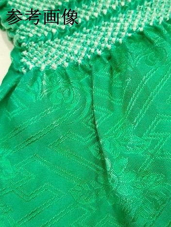 平和屋本店●和装小物 振袖用帯締め・帯揚げセット 総絞り 花柄 金糸 金彩 小田巻 撚り房 逸品 未使用品あり AABF9939ay