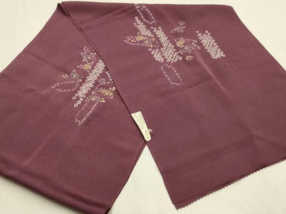 平和屋本店●和装小物　帯締め・帯揚げセット　冠組　絞り　暈し　タケハナ　正絹　逸品　未使用　AABF9946ay
