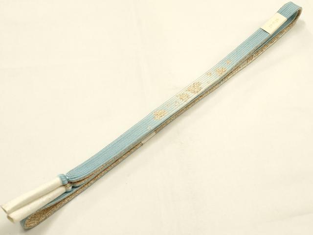 平和屋本店●和装小物　帯締め・帯揚げセット　高麗組 綾出し　正倉院模様　丹後ちりめん　タケハナ　正絹　逸品　未使用　AABF9947ay