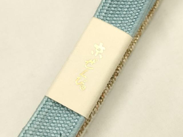 平和屋本店●和装小物　帯締め・帯揚げセット　高麗組 綾出し　正倉院模様　丹後ちりめん　タケハナ　正絹　逸品　未使用　AABF9947ay