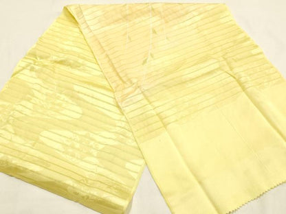 平和屋本店＊夏物　和装小物　帯締め・帯揚げセット　平組　レース組　垂れ葉文　逸品　未使用　AABF9950ay