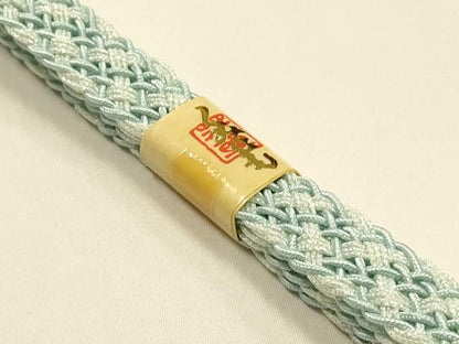 平和屋本店＊夏物　和装小物　帯締め・帯揚げセット　平組　レース組　団扇　逸品　未使用　AABF9953ay