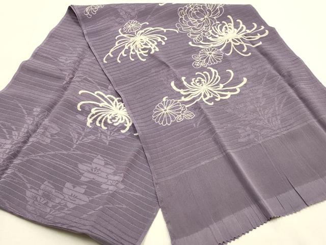 平和屋着物＊夏物　和装小物　帯締め・帯揚げセット　平組　レース組　菊尽くし　万寿菊　乱菊　逸品　未使用　AABF9957ay