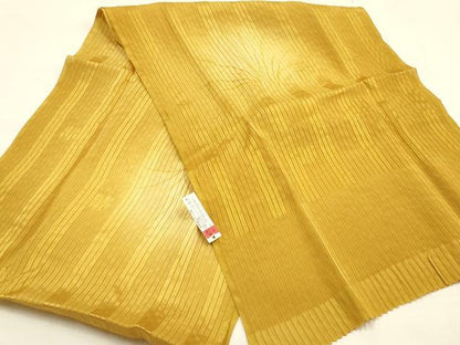 平和屋着物＊夏物 和装小物 帯締め・帯揚げセット 平組 レース組 芝草文 暈し染め 金糸 金彩 逸品 未使用 AABF9959ay